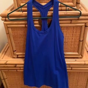 Lululemon Blue womens tank top